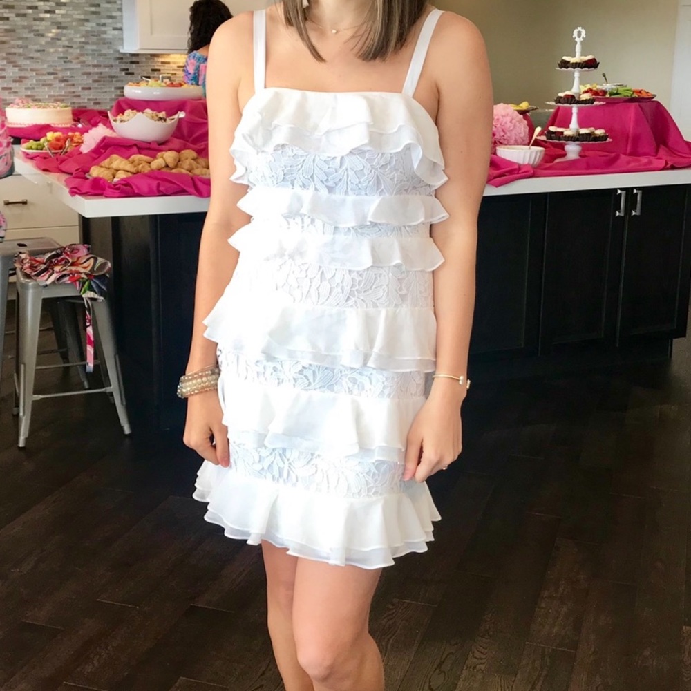 Beautiful white Lilly Pulitzer dress